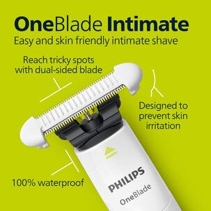 Philips OneBlade Intimate barberhøvel hvit QP1924/22
