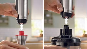 Bosch ErgoMaster MSM6M820 stavmixer med hacktillsats