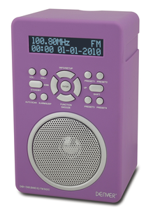 DAB/FM-radio/MP3-högtalare Denver TR-43C PLUS