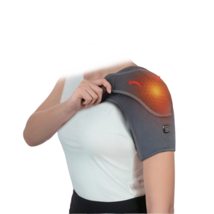 Capere skulderstøtte med varme og massasje