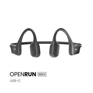 Shokz OpenRun Mini USB-C, open-ear, bone conduction hörlurar