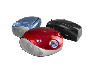 Cd-soitin ja AM/FM-radio Exibel