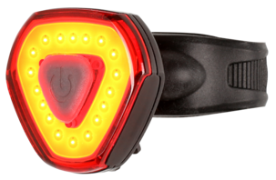 Cykellampa bak LED, Asaklitt 