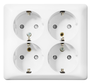 Seinäpistorasia Elko RS, pinta-asennus