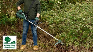 Bosch AFS 23-37 elektrisk kantklipper med tråd og kniver