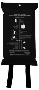 Housegard brandfilt svart, 120 x 180 cm