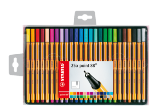 Pennor Stabilo Point 88 Fineliner