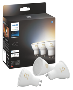 Philips Hue Ambiance LED-lampa 4,3 W GU10, Bluetooth 3-pack