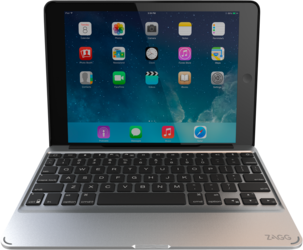 Fodral med tangentbord för iPad Air, Zagg Slim Book