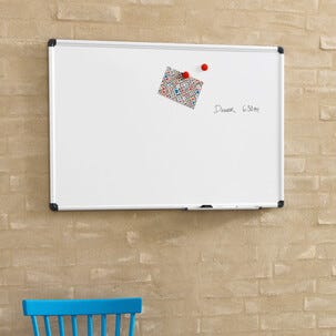 Naga magnetisk whiteboard med aluminiumsramme
