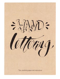 Övningsbok Hand Lettering