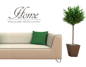 Väggdekor Home