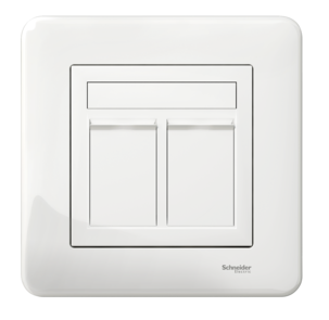 Nätverksuttag Schneider Exxact