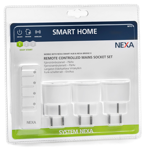 Nexa MYC-4 fjernstrømbryter 3-pakning