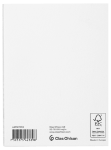 Gratulasjonskort dobbelt med blank innside, 11 × 8 cm