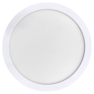 Rund taklampe LED dimbar, hvit