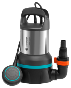 Gardena 11000 dränkbar pump, flottörbrytare, 450 W
