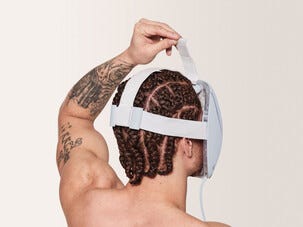 Shark CryoGlow LED-mask med kylande ögonbehandling