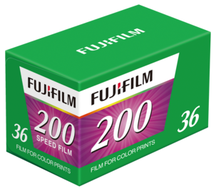 Fujifilm 200 Värifilmi ISO 200 35 mm, 36 kuvaa