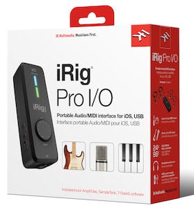 iRig Pro I/O Audio/MIDI interface
