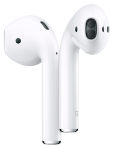 Apple AirPods 2 med trådlöst laddningsetui