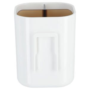 Tannbørsteholder for elektrisk tannbørste til vegg, selvklebende