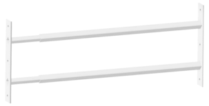 Mottez B944 fönstergaller, 2 stänger 55-103 cm