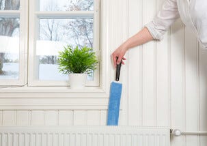 Sini bøybar støvkost, 59 cm