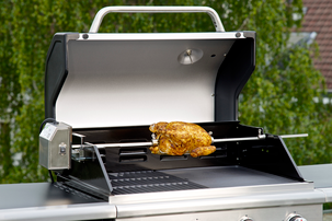 Motordrivet grillspett Landmann