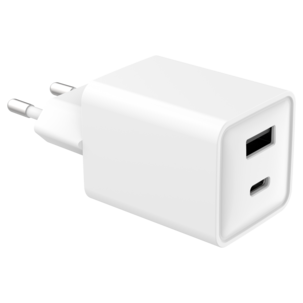 Laddare USB-C och USB-A GaN, 32 W