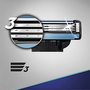 Rakblad Gillette Mach3 8-pack