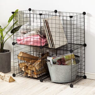 Verkkohyllykkö, 4 lokeroa