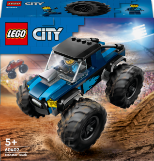 LEGO City Blå monstertruck 60402, från 5 år