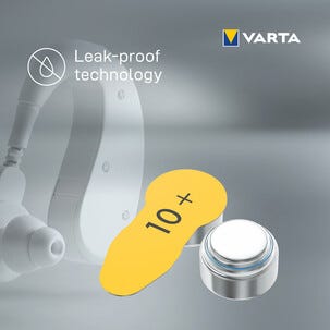 Varta HAB 10 høreapparatsbatteri 1,4 V, 8-pakning