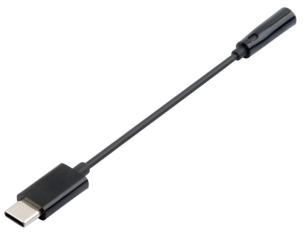 Aktiv hodetelefonadapter USB-C til 3,5 mm