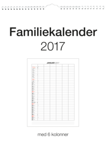 Familiekalender 2017