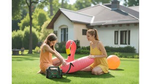 Bosch batteridriven kompressor PAO 18 V, liten luftpump