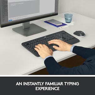 Logitech MK540 Advanced trådløst tastatur og mus