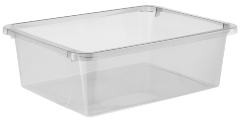 Modul oppbevaringsboks, røykfarget