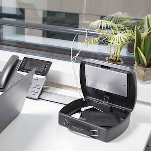 Masterlock bärbar säkerhetsbox med digitalt lås