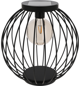 Northlight solcellslykta metall, utomhus