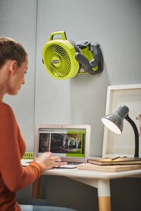 Ryobi RF18-0 stillegående batteridrevet vifte 18 V, One+