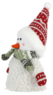 Batteridrevet pyntefigur med LED