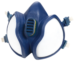 Skyddsmask med kolfilter 3M 4255