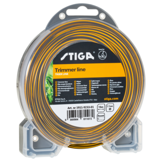 Stiga trimmertråd 2,7 mm, rund tigerlina, 15 meter
