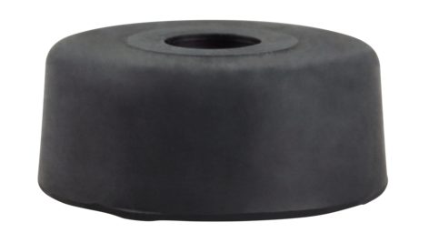 Gummifötter med bricka, 4-pack