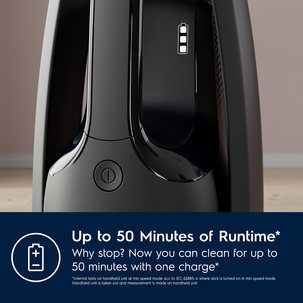 Electrolux Clean 500 svart, skaftdammsugare