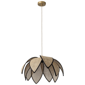 Osram Lotus Kattovalaisin rottinki 48 cm E27 ruskea