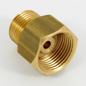 Adapter kolsyre/argon