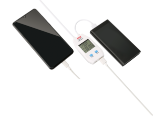 UNI-T UT658DUAL USB-testare med datalagring